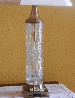 Vintage Crystal Lamp 7