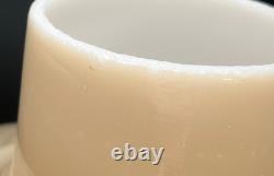 13.75 Embossed Nu-Gold Torchiere Floor Lamp Shade Art Deco Glass 2.75 Fitter