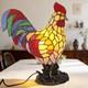 13inch Tiffany Rooster Shaped Desk Lamp, Home Decoration Lamp, Bedroom/office Lamp