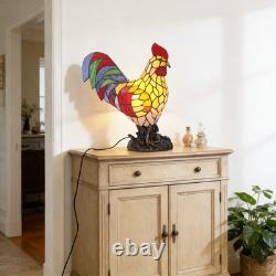 13inch tiffany Rooster Shaped Desk Lamp, Home Decoration Lamp, Bedroom/office Lamp