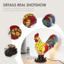 13inch tiffany Rooster Shaped Desk Lamp, Home Decoration Lamp, Bedroom/office Lamp