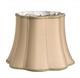 16 Vintage Gold Melon Scallop Shantung Lampshade