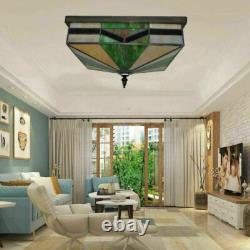 16 Vintage Tiffany Ceiling Lights Handmade Stained Glass Ceiling Light Fixtures