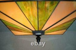 16 Vintage Tiffany Ceiling Lights Handmade Stained Glass Ceiling Light Fixtures