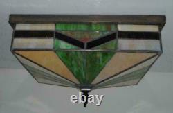 16 Vintage Tiffany Ceiling Lights Handmade Stained Glass Ceiling Light Fixtures