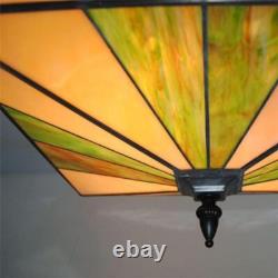 16 Vintage Tiffany Ceiling Lights Handmade Stained Glass Ceiling Light Fixtures