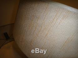 2 Mid Century Vintage textured Lamp Shade Modern Atomic