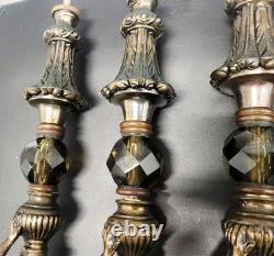 4 Antique Victorian Neo Classical Ladies Sculptures Bronze 21