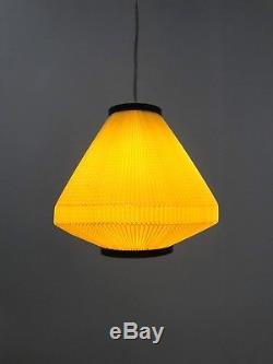 50s Atomic Vintage Lantern Plastic Lampshade Svend Aage Holm-Sorensen style