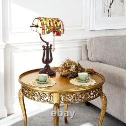 8 In Bread Single Head Desk Lamp, Tiffany Table Lamp, Office And Study Desk Lamp