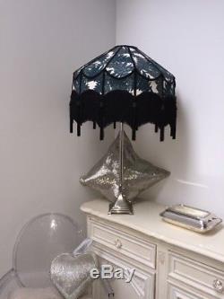A House of Hackney Vintage/Victorian Downtown Abbey/Traditional Black Lampshade