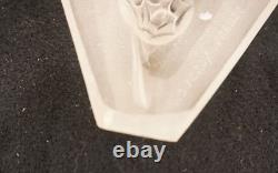 ART DECO GLASS SLIP SHADES FOR SCONCE OR CHANDELIER Set of 5 Noverdy