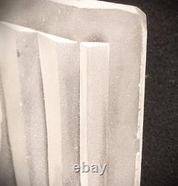 ART DECO GLASS SLIP SHADES FOR SCONCE OR CHANDELIER Set of 5 Noverdy
