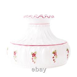 Aladdin Glass Oil Lamp Shade, 10 inch Base Fits Aladdin Non-Electric Fuel Lamps