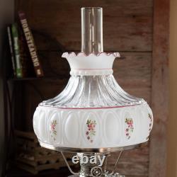 Aladdin Glass Oil Lamp Shade, 10 inch Base Fits Aladdin Non-Electric Fuel Lamps