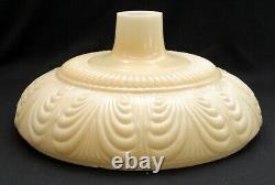 Antique 14 Embossed Drape Torchiere Floor Lamp Shade