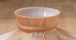 Antique 1920s Original Coleman 318 Glass Lamp Shade 10? Fitter Floral