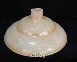 Antique 1930's Torchiere Glass Lamp Shade