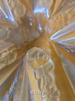 Antique Art Deco Amber Glass Ceiling Shade Modernizer Consolidated Reuben Haley