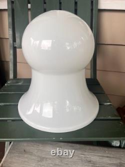 Antique Art Deco Milk Glass Hanging Ceiling Lamp Shade-Chandelier-Pendant Large