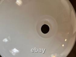 Antique Art Deco Milk Glass Hanging Ceiling Lamp Shade-Chandelier-Pendant Large