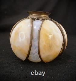 Antique Arts & Crafts Mission Era Handel Pond Lily Art Glass Shade