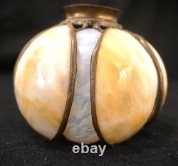 Antique Arts & Crafts Mission Era Handel Pond Lily Art Glass Shade