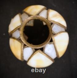 Antique Arts & Crafts Mission Era Handel Pond Lily Art Glass Shade