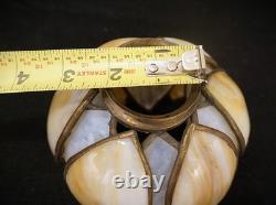 Antique Arts & Crafts Mission Era Handel Pond Lily Art Glass Shade