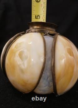 Antique Arts & Crafts Mission Era Handel Pond Lily Art Glass Shade