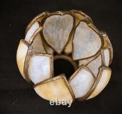 Antique Arts & Crafts Mission Era Handel Pond Lily Art Glass Shade