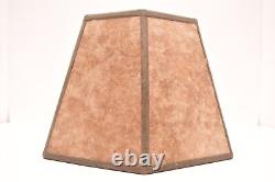Antique Arts & Crafts Mission Lamp Shade only Replacement Mica 10x 6.75 VTG