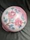 Antique Decorative Opal Rose Ball Shade