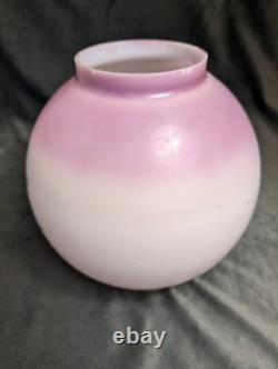 Antique Decorative Opal Rose Ball Shade