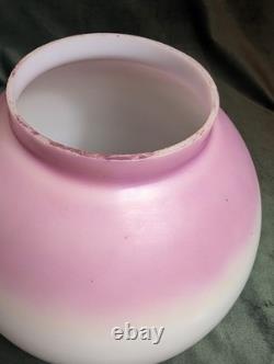 Antique Decorative Opal Rose Ball Shade