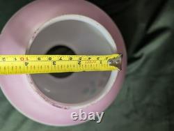 Antique Decorative Opal Rose Ball Shade