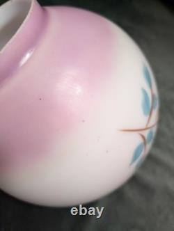 Antique Decorative Opal Rose Ball Shade