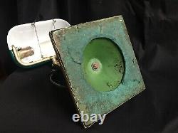 Antique Emeralite Desk Lamp Green Cased Shade #8734- Unused New Stock