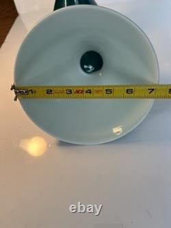 Antique Emeralite Shades 2 Signed Exc Condition Vintage Lamp Light Part Original