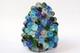 Antique Handblown Grape Fruit Glass Lamp