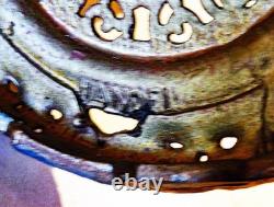 Antique Handel Filigree Arts & Crafts Boudoir Lamp New Stain Glass Shade, 1910