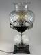 Antique Hobnail Gone With The Wind Style Large Glass Lamp