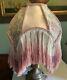Antique Lamp Shade For Bridge Lamp Victorian Fringed Pinktailor Made Lampshades