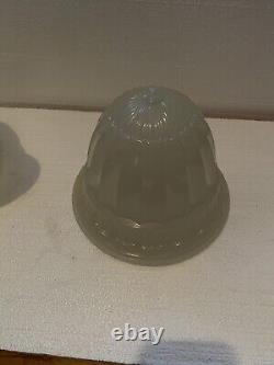 Antique Light Shade Jefferson 2 Hanging Vintage Brascolite Era Sheffield Pendant