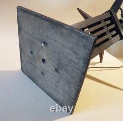 Antique Mission Arts Crafts Oak Mica Lamp Roycroft Stickley Handel Era, 1910