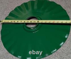 Antique Original 1930's Wheeler Reflector Co. Radial Wave Streetlight Shade