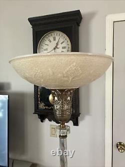 Antique Original Torchiere Lamp Shade/ 16 In