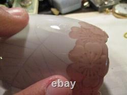 Antique Rare Porcelain Spider Shade