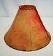 Antique Real Leather Rawhide Lamp Shade Western Decor 16dx10t Granny's Kitschy