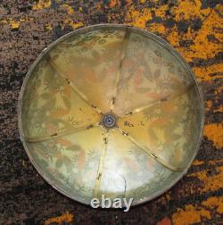 Antique Reverse Painted Glass Lamp Shade ONLY